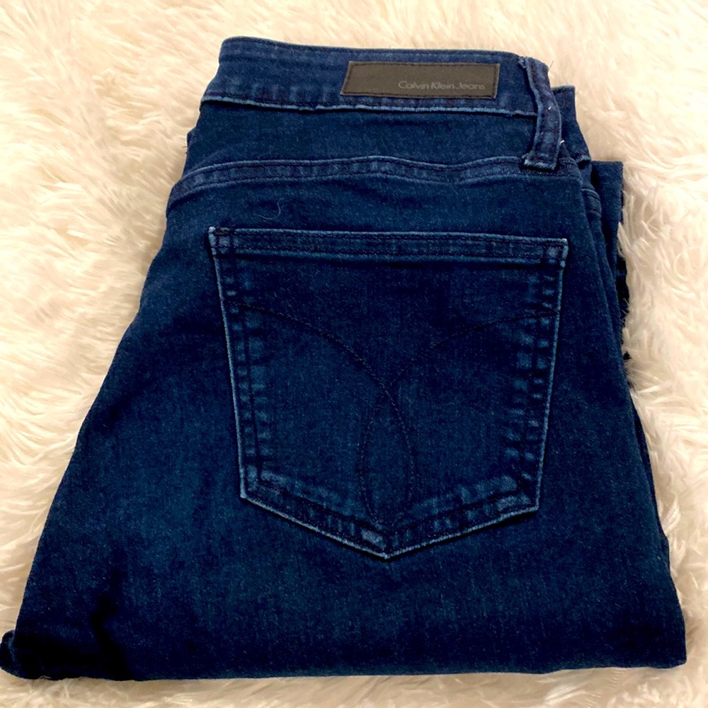 Calvin Klein dark blue ultimate skinny jeans
